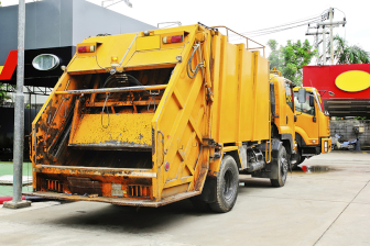 Cleeton Sanitation garbage truck